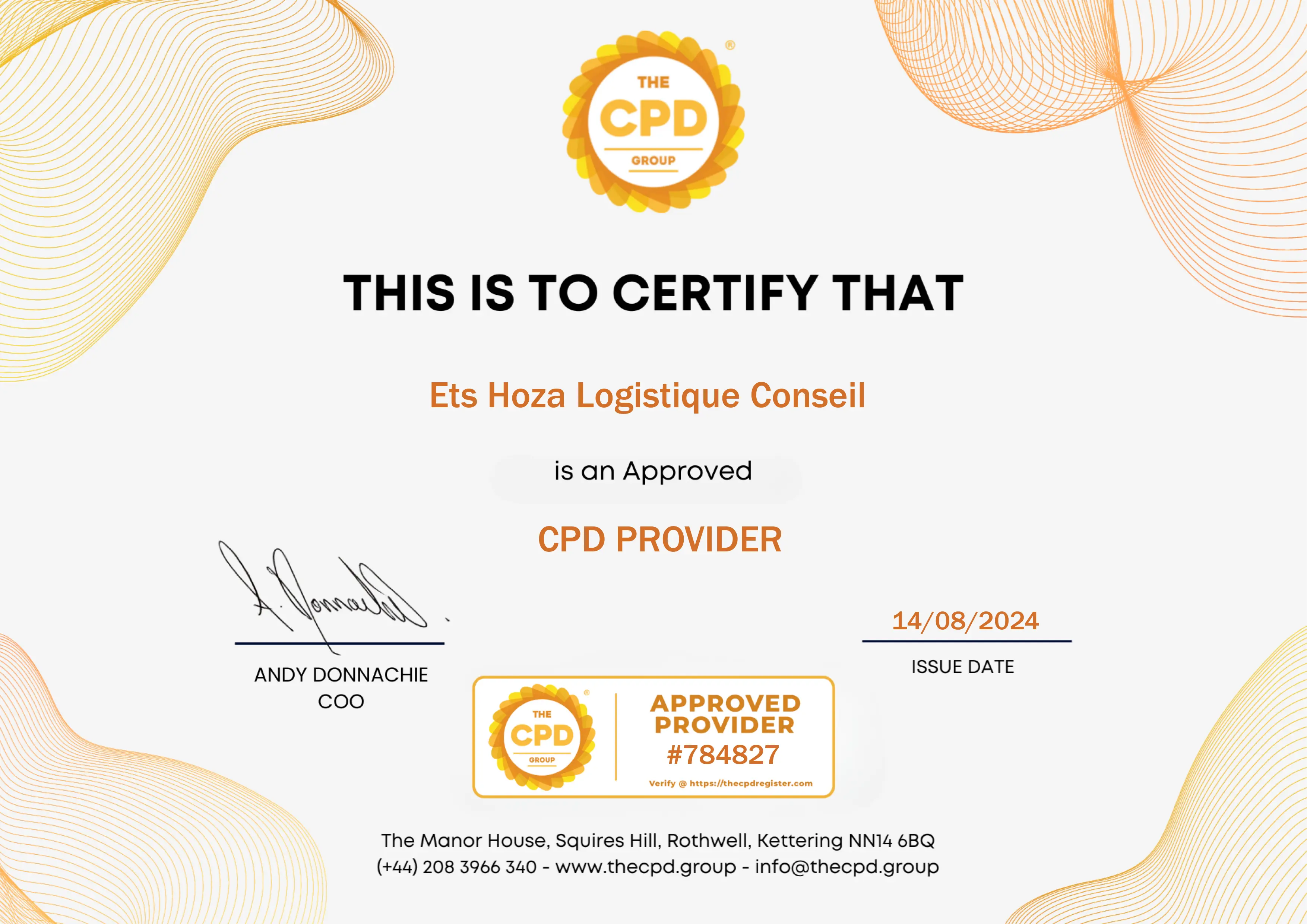 cdp group certification
